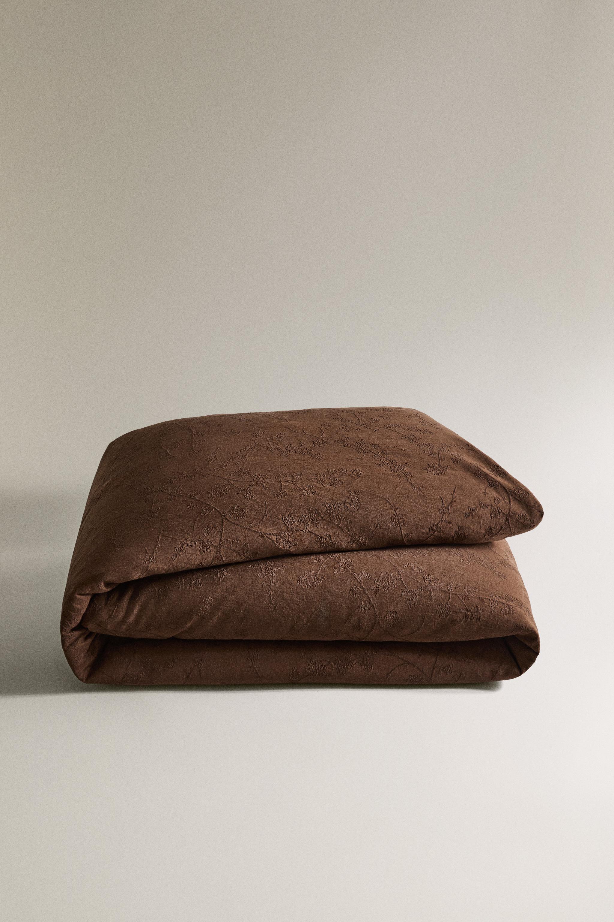 COTTON AND LINEN DUVET COVER